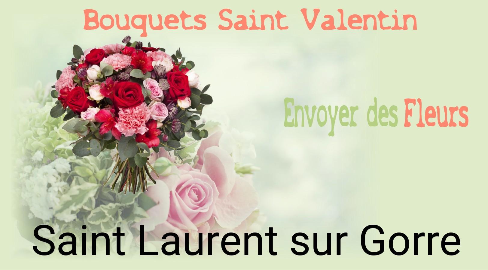 Roses de Saint-Valentin livrées à Saint-Laurent-sur-Gorre